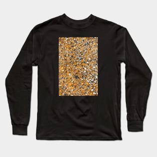 Orange Clay With Crushed Stones - Alternative Long Sleeve T-Shirt